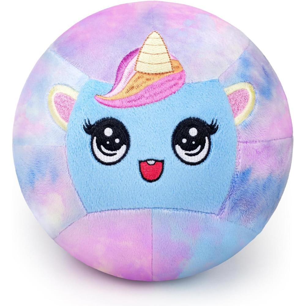 JoyCat Silent Indoor Soccer Ball for Toddlers 1-3, Dinosaur Soft Plush Baby Toddler Soccer Ball Toys Gifts for 1 2 3 4 5 Year Old Boy Girl Birthday Gifts(Unicorn Basketball)