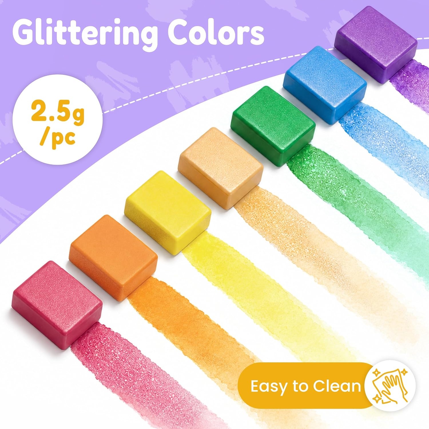JoyCat Paint with Water Coloring Books & Creative Sticker (Animals) | Watercolor & Sticker Activity – 200 Pcs Stickers for Kids, Toddler Painting Set, Art & Craft Travel Toy Gifts for Boys Girls(Ocean Princess)
