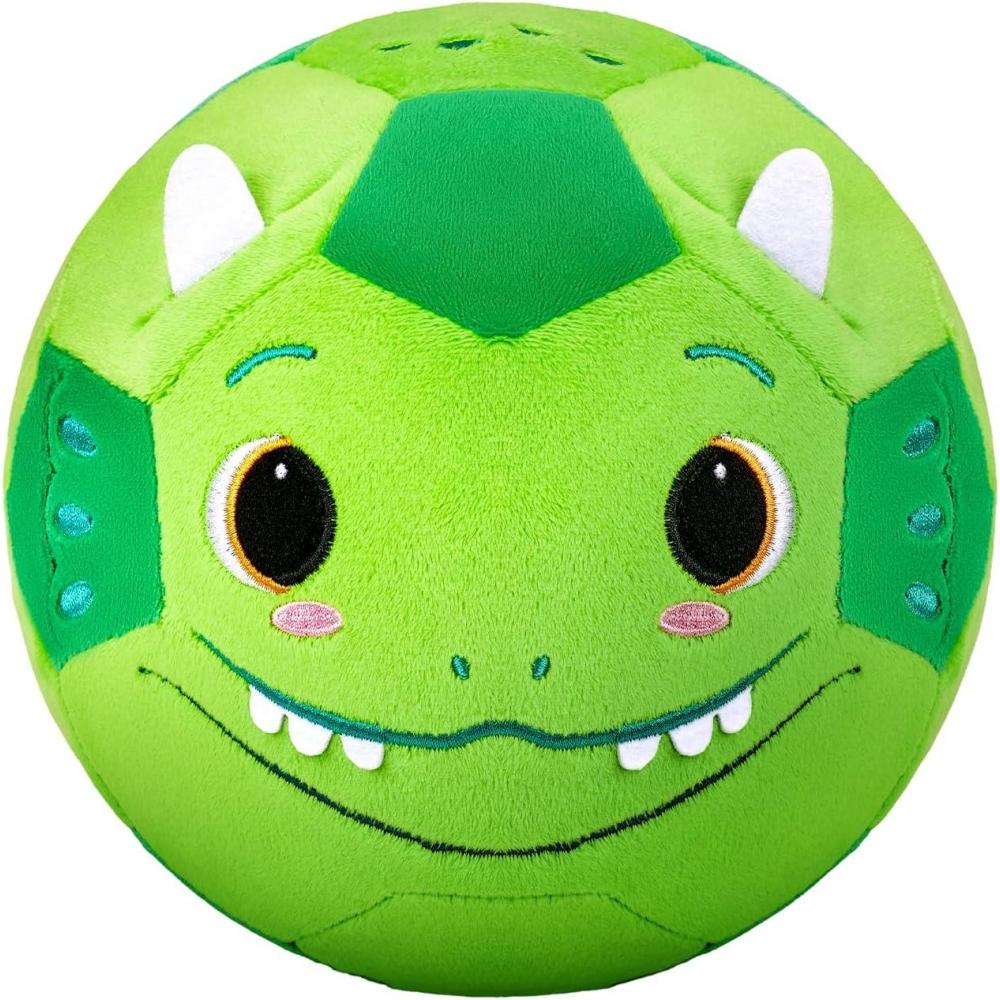 JoyCat Silent Indoor Soccer Ball for Toddlers 1-3, Dinosaur Soft Plush Baby Toddler Soccer Ball Toys Gifts for 1 2 3 4 5 Year Old Boy Girl Birthday Gifts(Dinosaur Soccer)