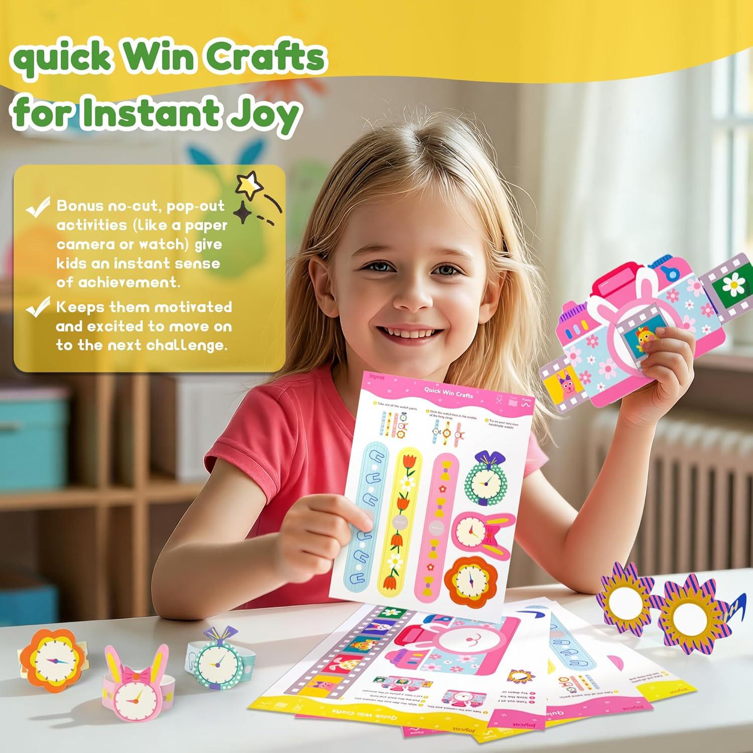 Toddler Scissor Skills Activity Book, 4 Progressive Levels to Learn Cutting for Kids Ages 3-6, 27 Fun Crafts with Child-Safe Scissors, Develop Fine Motor Skills, Ideal Christmas Gift & Arts and Crafts(Festive Magic)