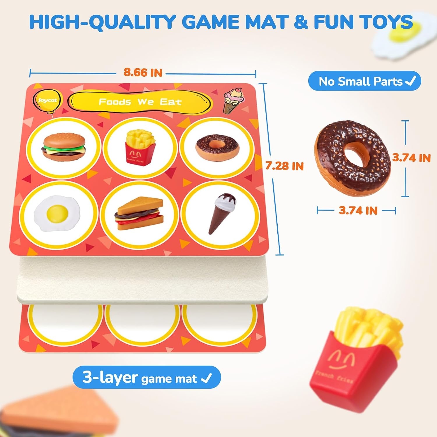 JoyCat Dinosaur Busy Book Sorting Toys with Mystery Play Box for Toddlers 3-5, Dinosaurs, Animals, Fruit, Vehicles, Balls, Food, Tools, Marine Life Learning Play Set, Preschool Activity Game