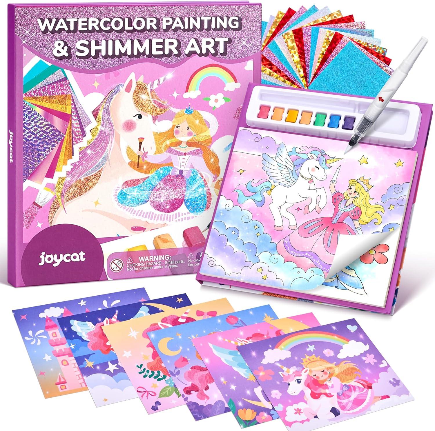 JoyCat Full-Size & Pocket Watercolor Book Set