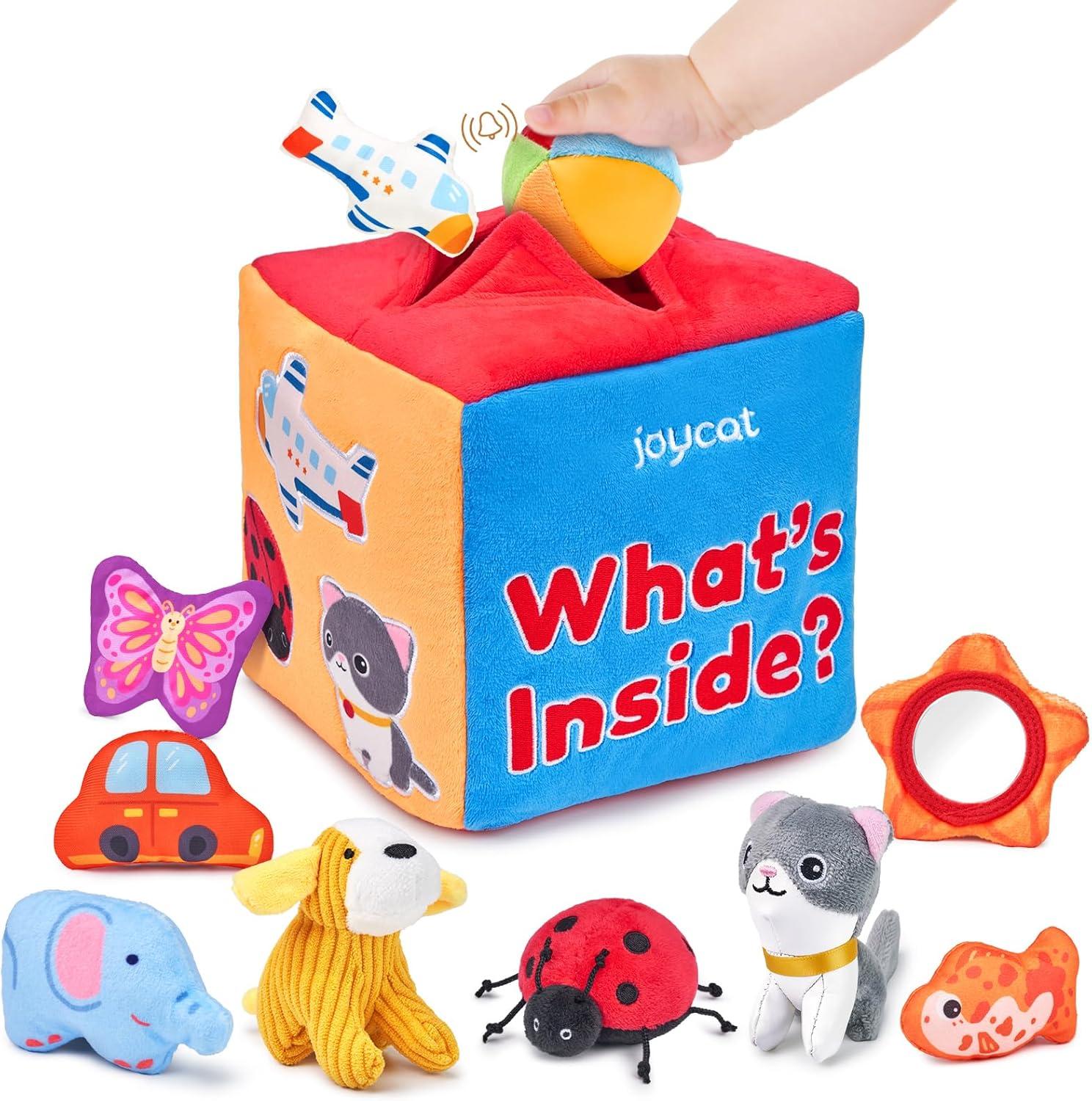 JoyCat Mystery Soft Box Sorting Toys with Mystery Play Box for Toddlers 3-5