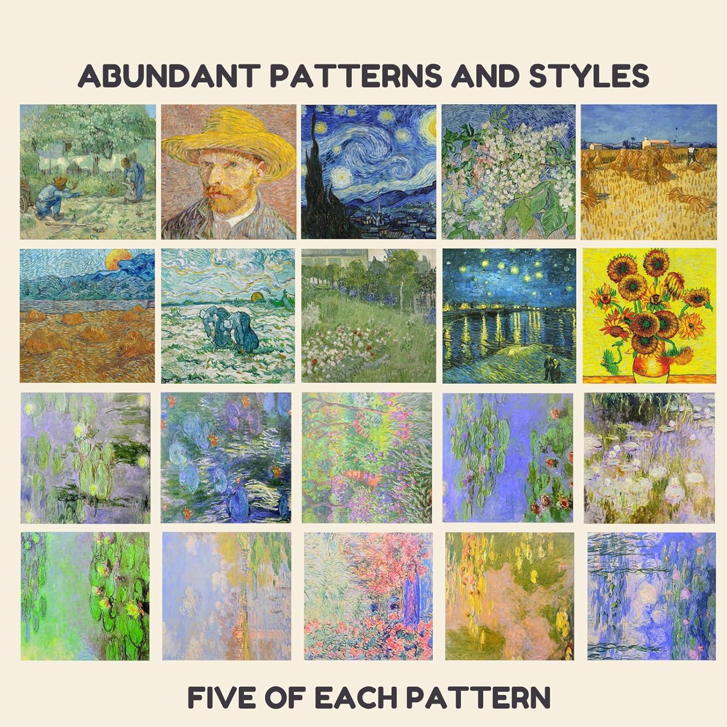 Dreamy Fantasy Origami Paper – 50 Sheets 6×6 Inches – Double-Sided Ethereal Patterns for Magic, Mythical & Celestial Crafts – for Adults, Kids & Artists, Ideal for Scrapbooking.(Artistic Pattern Series)