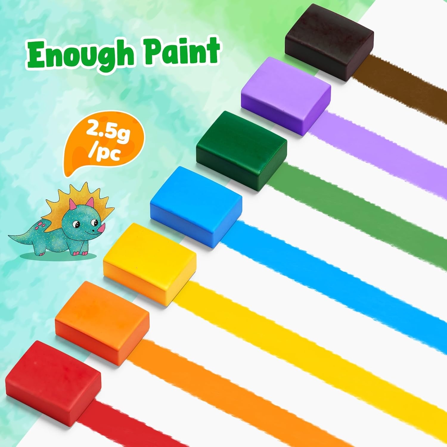 JoyCat Paint with Water Coloring Books for Toddlers (Bugs & Blossoms)(Dinosaurs)