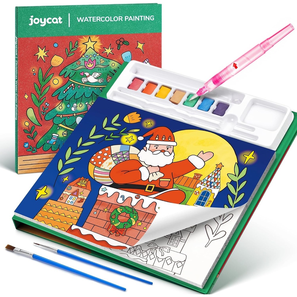 JoyCat Paint with Water Coloring Books for Toddlers (Thanksgiving)(Christmas)