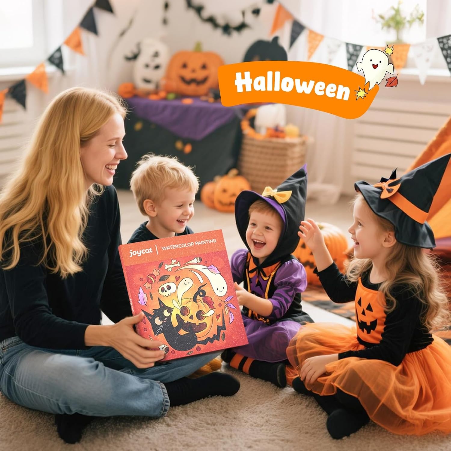 JoyCat Paint with Water Coloring Books for Toddlers (Thanksgiving)(Halloween)