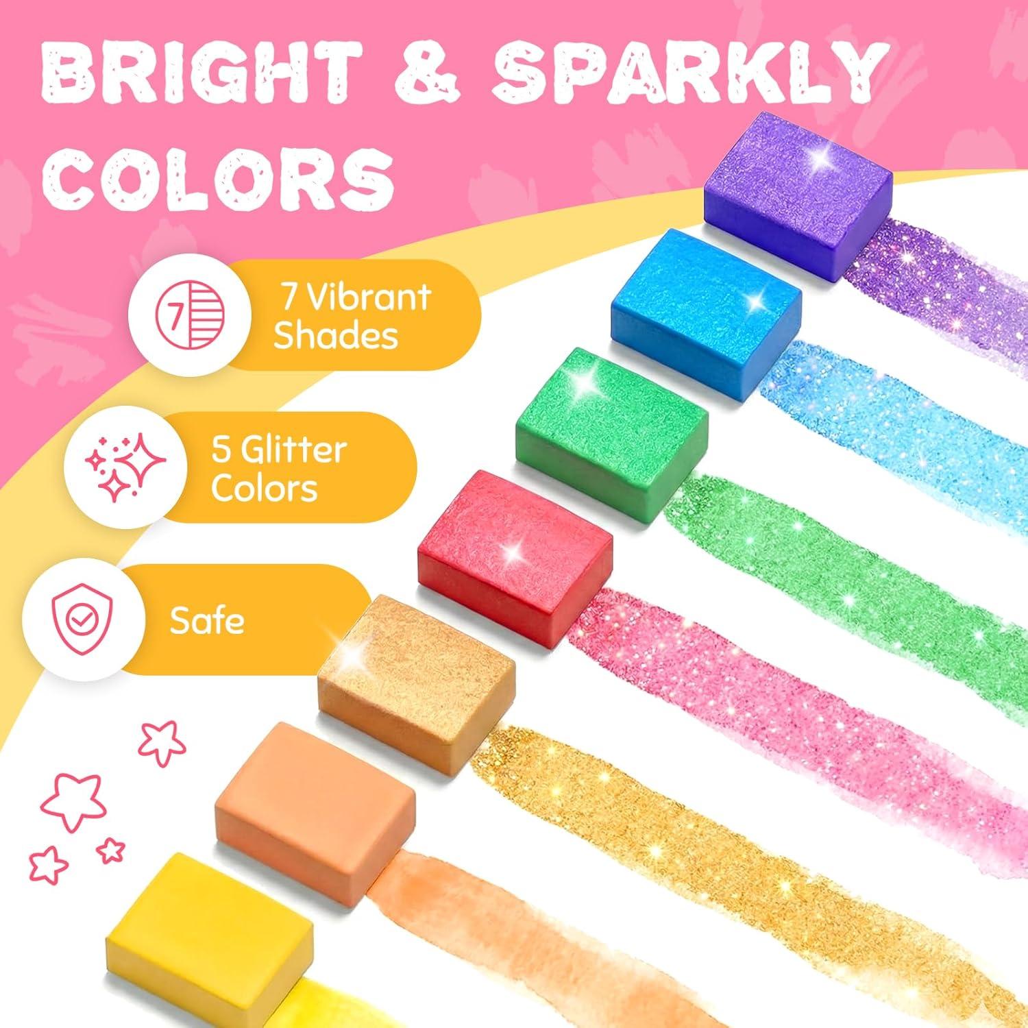 JoyCat Find & Color Paint with Water Coloring Books for Toddlers, Educational Seek and Find, No Mess Art & Craft Toy, Fun Learning Activity for Kids Ages 3-5 4-8, Gift for Girls Boys (Fashion Dress-up)(Fashion Dress-up)