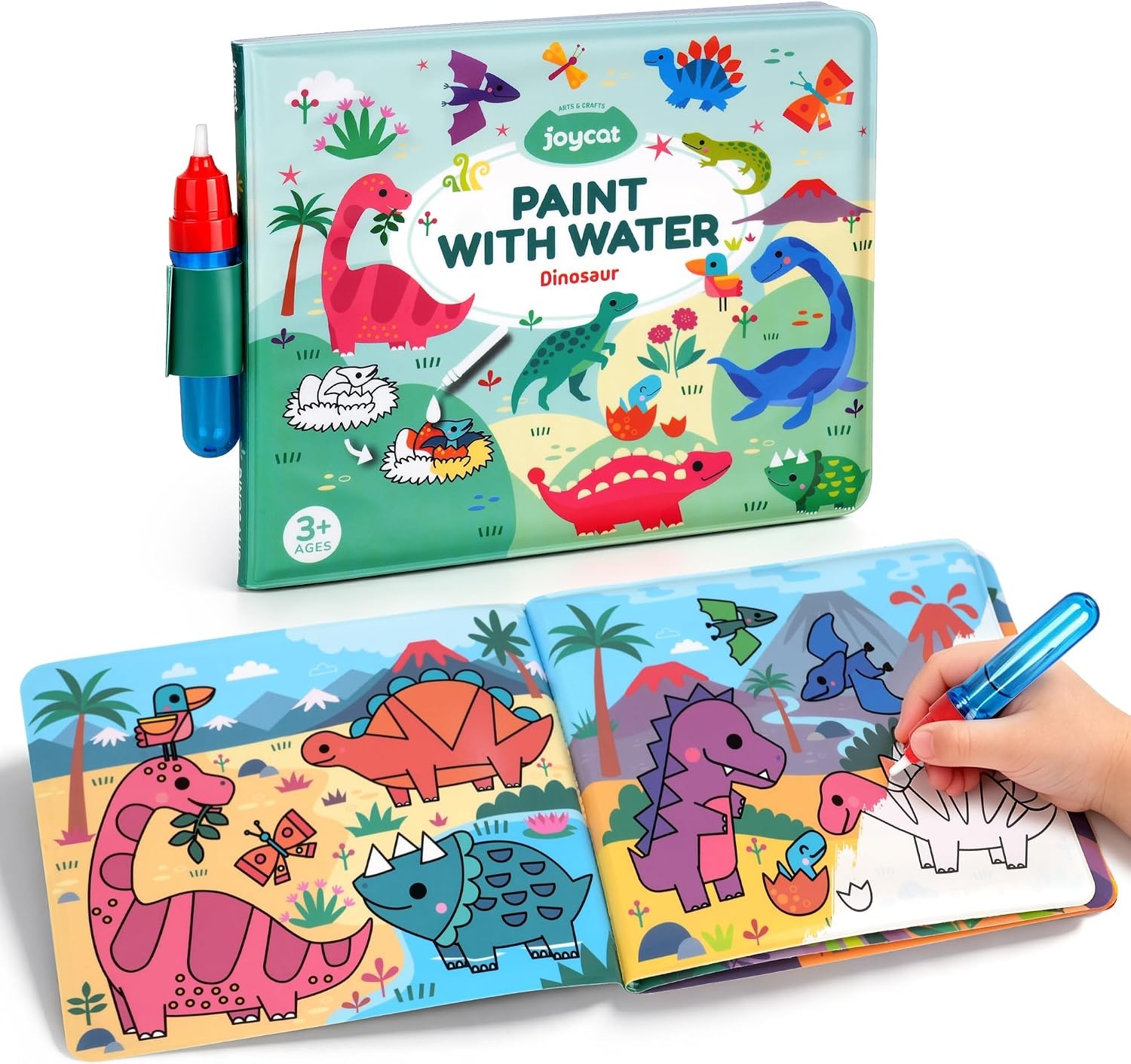 JoyCat Paint with Water Coloring Book for Toddlers, Reusable (Fairy)(1)