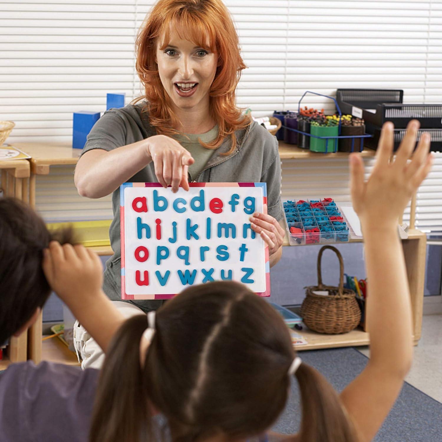 JoyNote Classroom Magnetic Letters Kit 234 Pcs with Double-Side Magnet Board – Foam Alphabet Letters for Kids Spelling and Learning